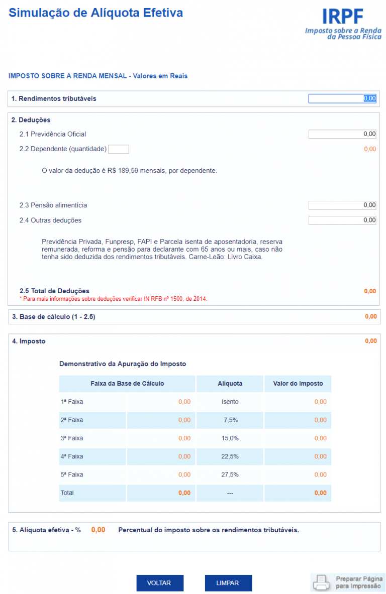 CÁLCULO IMPOSTO DE RENDA 2024 →【Simulador IRPF 2024】